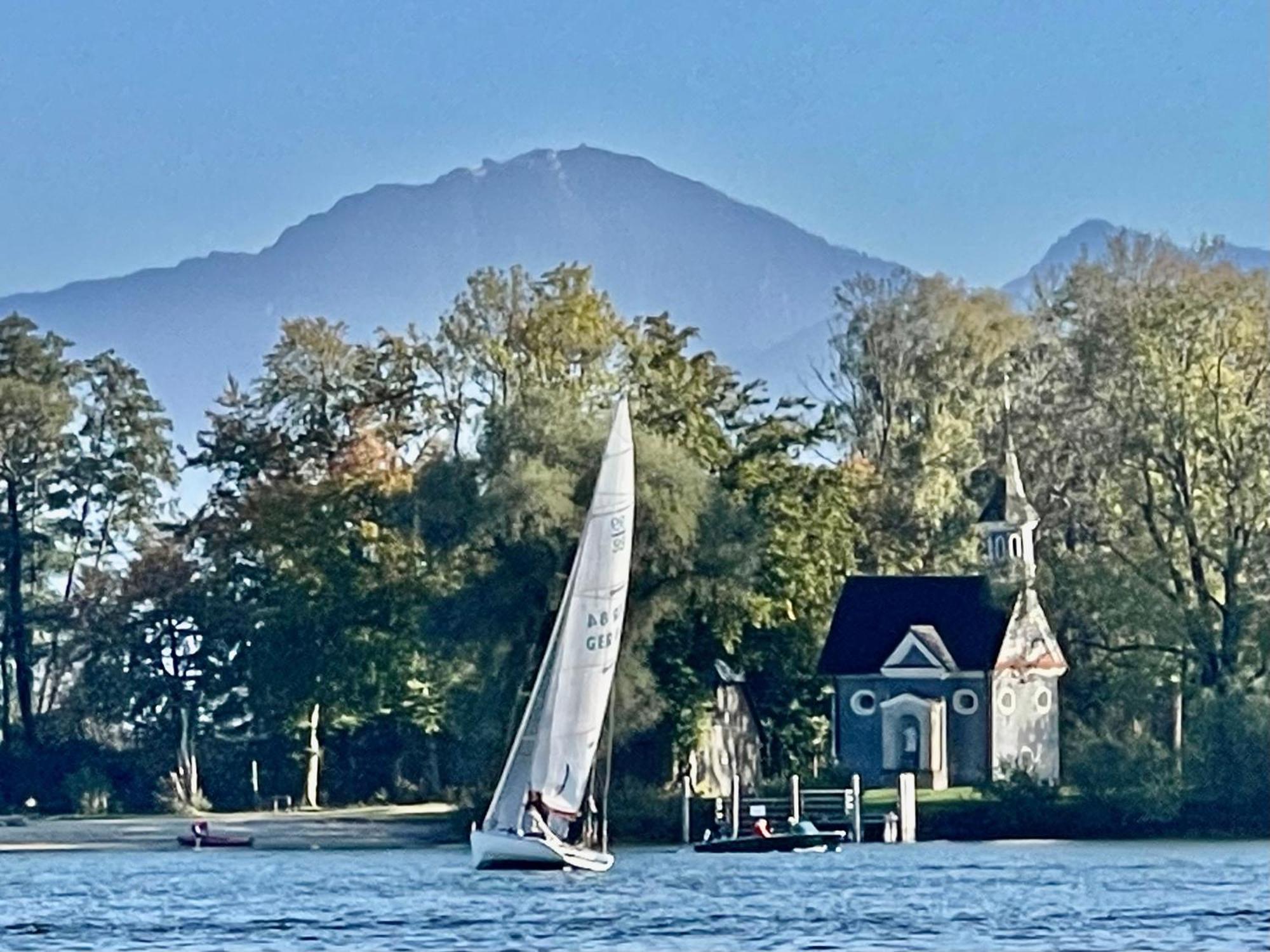 Zuhaeusl Am Chiemsee Appartements Breitbrunn am Chiemsee Exterior foto